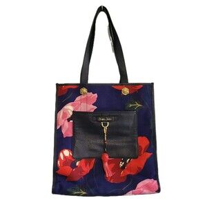 Draper James Nashville TN Vanderbilt Floral Tote Bag With Handles No Strap